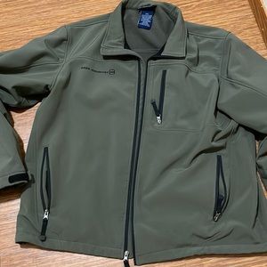 Soft shells Midweight jacket dark sage green